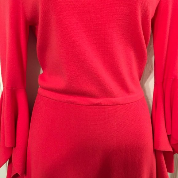 Banana Republic Coral Stretchy Dress - Picture 4 of 5